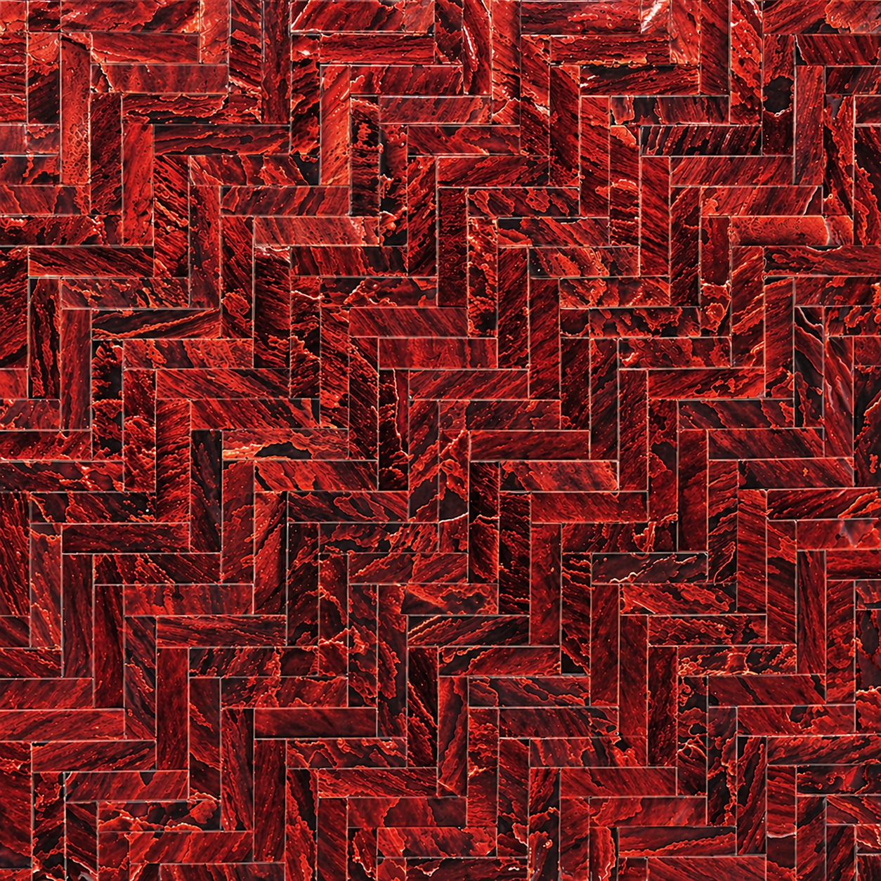 Sample - Tempered - Ruby Tile