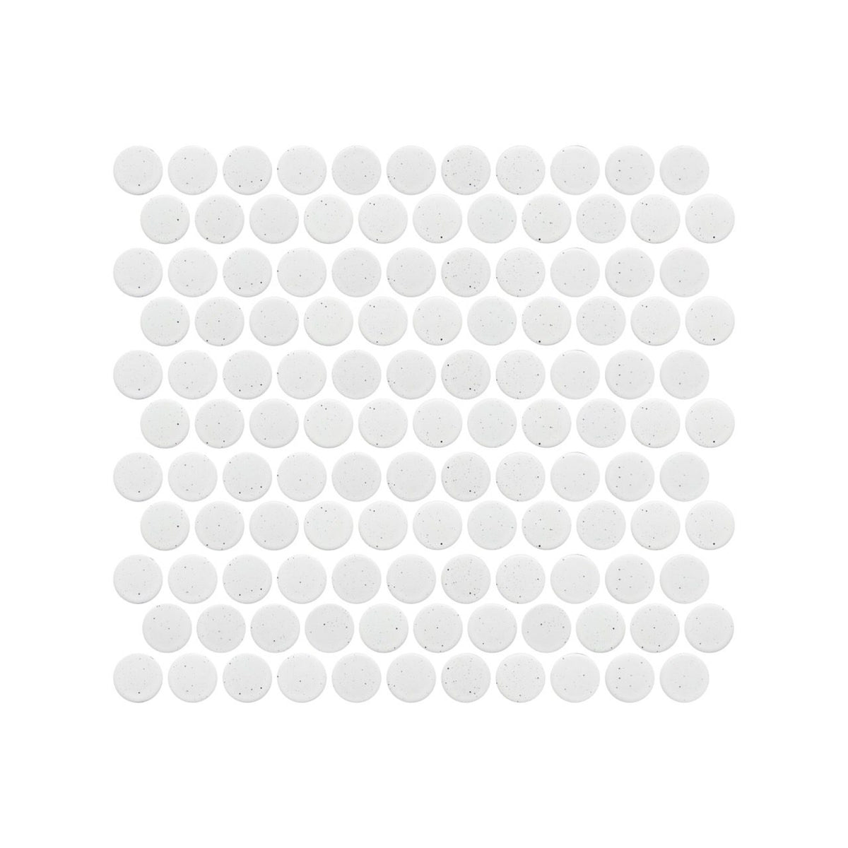 Lungarno MidMod Salt Disks Porcelain Mosaic Tile