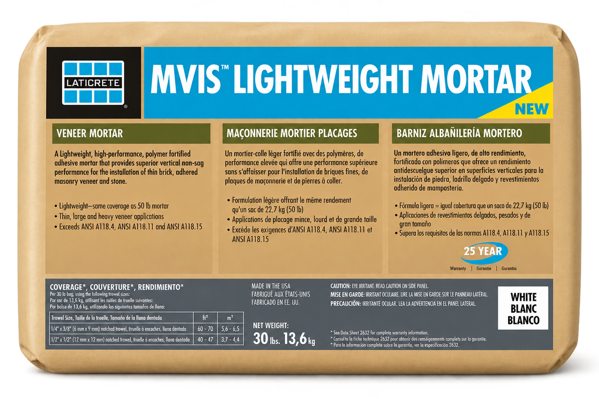 Laticrete MVIS Lightweight Mortar