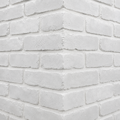 Casa Di Sassi Niveo Thin Brick Corner