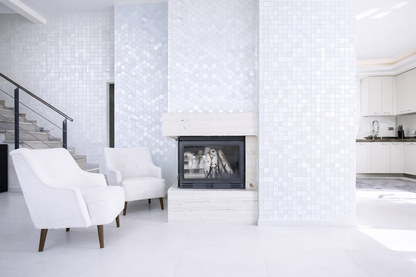 Glass Mosaic - Malta Ice 1"x1"