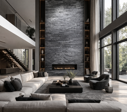 Tempered - Gunmetal Tile