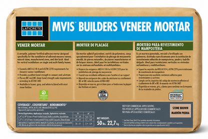 Laticrete MVIS Builders Veneer Mortar
