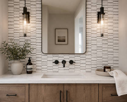 Marmos - Strips 1x3 Textured Mosaic
