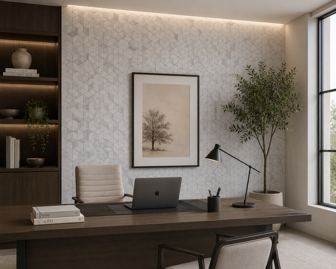 Marmos - C Chain Diamond Textured Mosaic