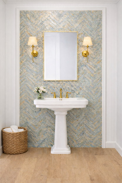 Tempered - Azure Tile