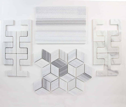 Marmos - C Chain Diamond Textured Mosaic