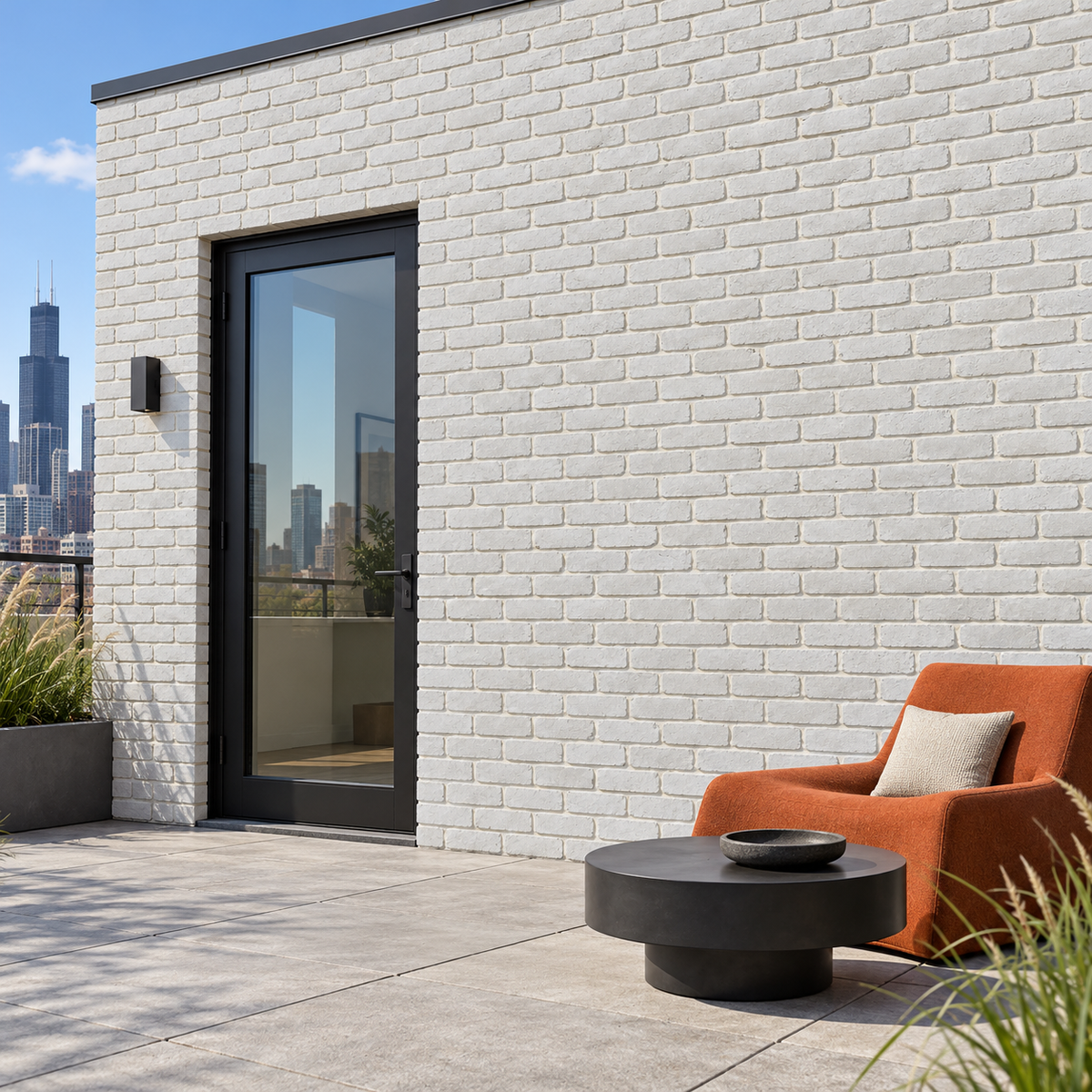 Prestige Stone Products White Onyx Thin Brick Veneer