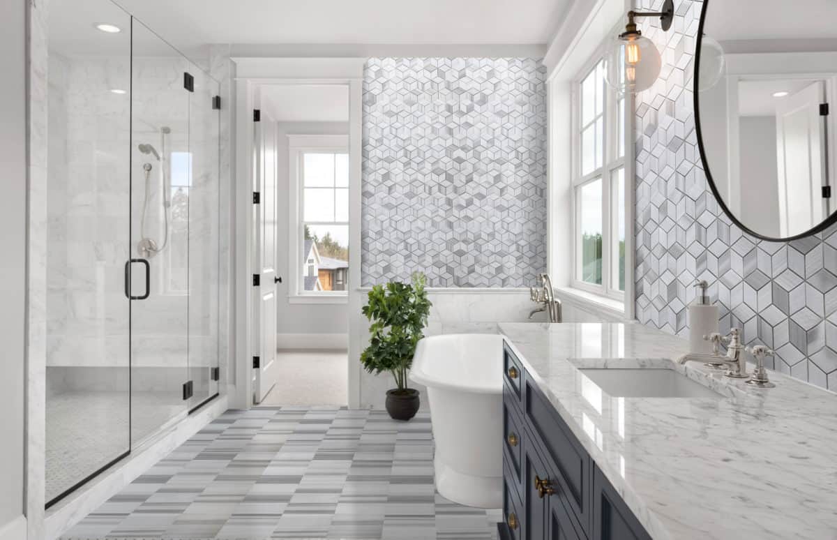 Marmos - C Chain Diamond Textured Mosaic