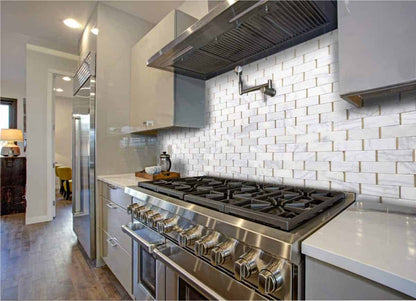 Marmos - Fairmont Brass Subway Mosaic