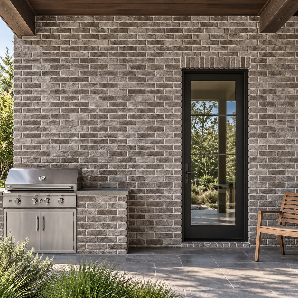 Prestige Stone Products Mahogany Thin Brick Veneer