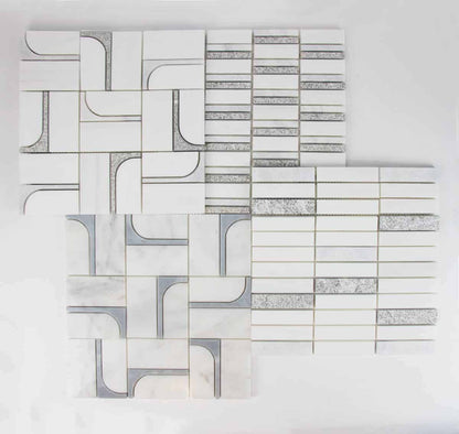 Marmos - Strips 1x3 Textured Mosaic