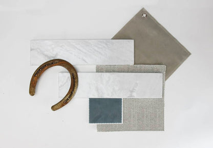 Tempered - Nickel Leather Stone Tile