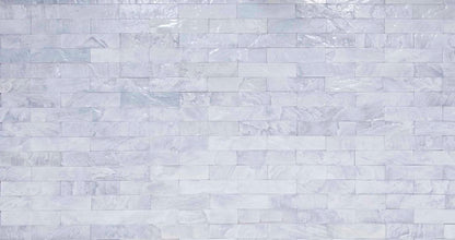 Tempered - Nickel Leather Stone Tile