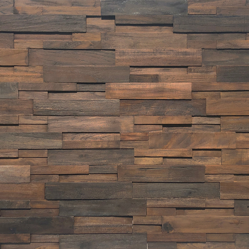Reclaimed Wood Dark Panel