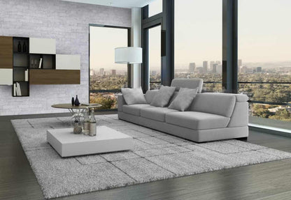Tempered - Nickel Leather Stone Tile