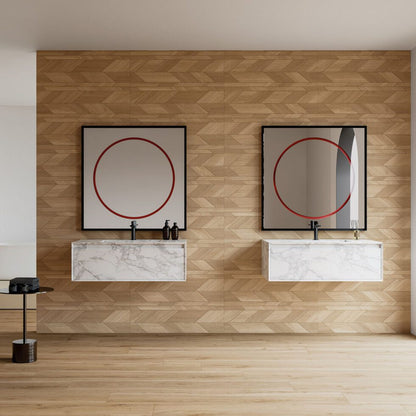Lungarno New Dimensions Dark Oak Chevron