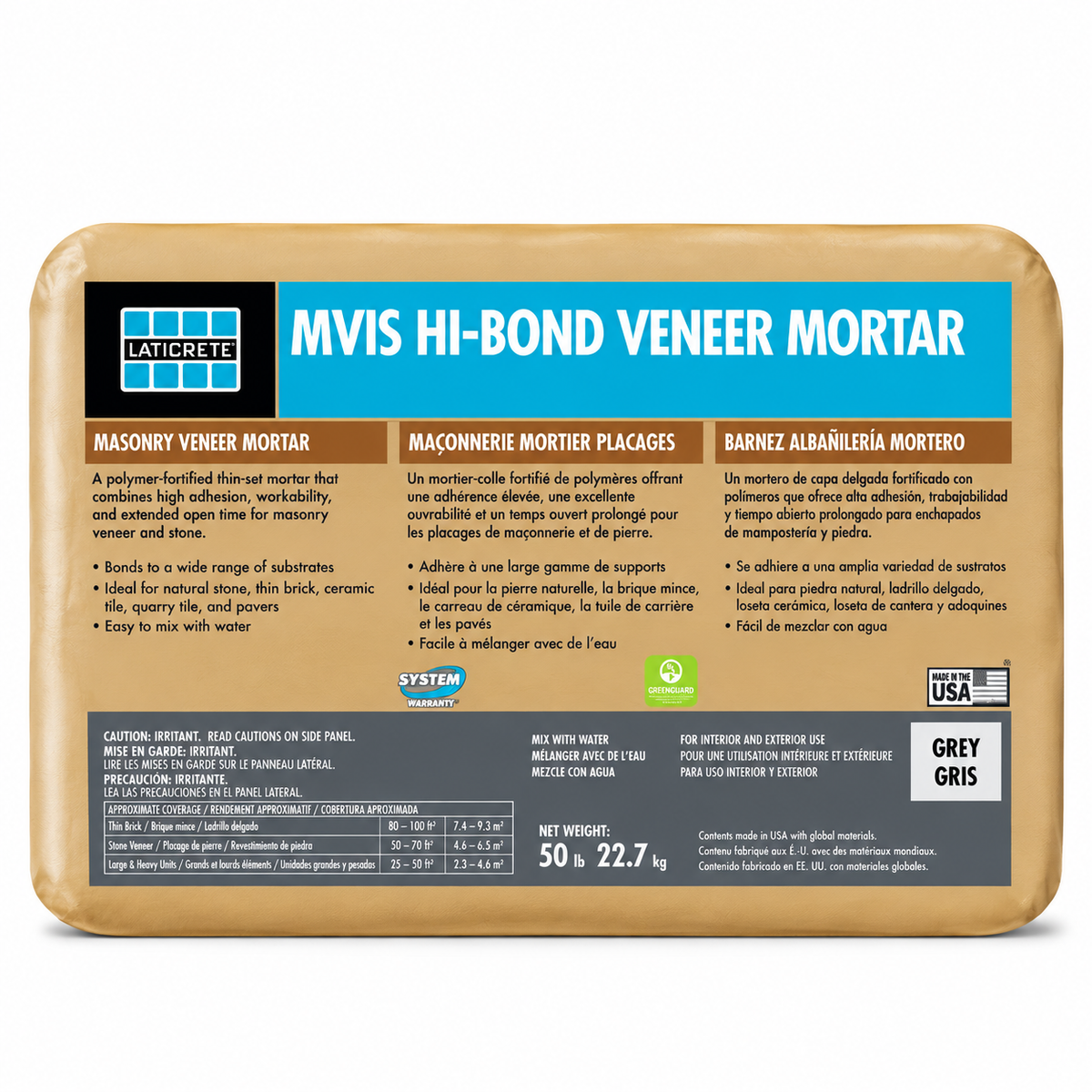 Laticrete Hi-Bond Masonry Veneer Mortar