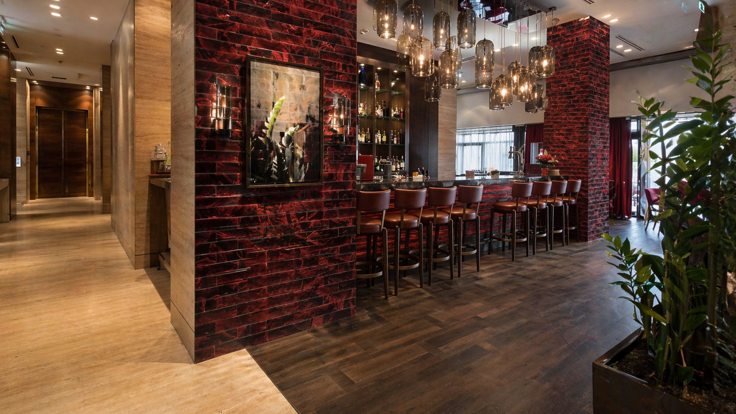 Tempered - Ruby Tile