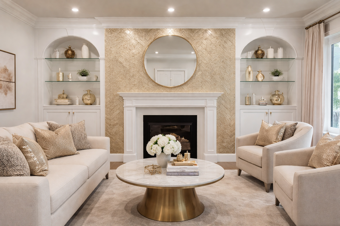 Tempered - Pale Gold Tile