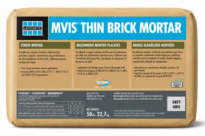LATICRETE MVIS Thin Brick Mortar