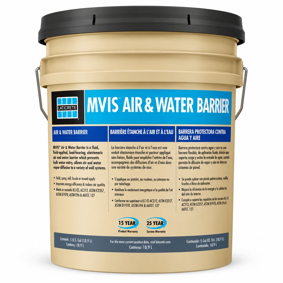 Laticrete Air & Water Barrier